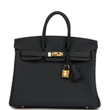 Hermes Birkin 25 Caban Togo Gold Hardware - Thumbnail View 1
