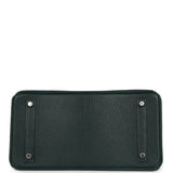 Pre-owned Hermes Birkin 30 Vert Cypress Chevre de Coromandel Palladium Hardware - Thumbnail View 6
