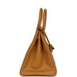 Pre-owned Hermes Birkin 35 Sesame Epsom Gold Hardware - Thumbnail View 3