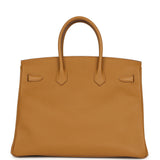 Pre-owned Hermes Birkin 35 Sesame Epsom Gold Hardware - Thumbnail View 4