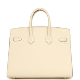 Hermes Birkin Sellier 25 Nata Epsom Gold Hardware - Thumbnail View 4