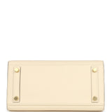 Hermes Birkin Sellier 25 Nata Epsom Gold Hardware - Thumbnail View 7