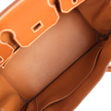 Pre-owned Hermes Birkin 30 Fauve Barenia Faubourg Gold Hardware - Thumbnail View 8