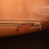Pre-owned Hermes Birkin 30 Fauve Barenia Faubourg Gold Hardware - Thumbnail View 9