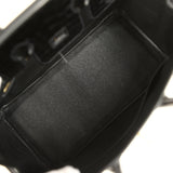 Hermes Birkin 25 Black Shiny Niloticus Crocodile Gold Hardware - Thumbnail View 8
