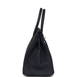 Hermes Birkin 30 Bleu Nuit Verso Togo Palladium Hardware