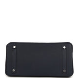 Hermes Birkin 30 Bleu Nuit Verso Togo Palladium Hardware