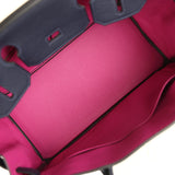 Hermes Birkin 30 Bleu Nuit Verso Togo Palladium Hardware