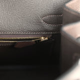 Hermes Birkin 30 Ebene Barenia Faubourg Gold Hardware - Thumbnail View 9