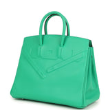 Hermes Birkin Shadow 25 Menthe Swift Palladium Hardware