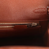 Pre-owned Hermes Birkin 25 Miel Shiny Niloticus Crocodile Palladium Hardware - Thumbnail View 9