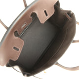 Hermes Birkin 25 Ebene Barenia Faubourg Gold Hardware - Thumbnail View 8