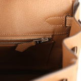 Hermes Birkin 25 Alezan Togo Palladium Hardware - Thumbnail View 9
