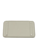 Pre-owned Hermes Birkin 40 Gris Perle Togo Palladium Hardware - Thumbnail View 6