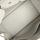 Pre-owned Hermes Birkin 40 Gris Perle Togo Palladium Hardware - Thumbnail View 8
