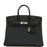 Hermes Birkin 25 Black Togo Palladium Hardware - Thumbnail View 1