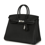 Hermes Birkin 25 Black Togo Palladium Hardware - Thumbnail View 5