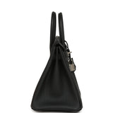Hermes Birkin 25 Black Togo Palladium Hardware - Thumbnail View 3