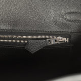 Hermes Birkin 25 Black Togo Palladium Hardware - Thumbnail View 9