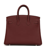 Hermes Birkin 25 Rouge H Togo Palladium Hardware - Thumbnail View 4