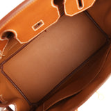 Hermes Birkin 30 Fauve Barenia Faubourg Gold Hardware - Thumbnail View 8
