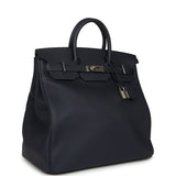 Hermes HAC Birkin 40 Bleu Nuit Togo Palladium Hardware - Thumbnail View 2