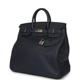 Hermes HAC Birkin 40 Bleu Nuit Togo Palladium Hardware - Thumbnail View 5