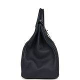 Hermes HAC Birkin 40 Bleu Nuit Togo Palladium Hardware - Thumbnail View 3