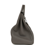 Hermes HAC Birkin 40 Etain Togo Palladium Hardware - Thumbnail View 3