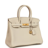 Hermes Birkin 30 Craie Togo Gold Hardware - Thumbnail View 2