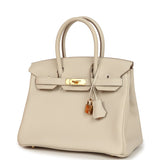 Hermes Birkin 30 Craie Togo Gold Hardware - Thumbnail View 5