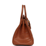 Hermes Birkin 25 Gold Matte Alligator Gold Hardware - Thumbnail View 3