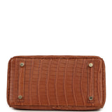 Hermes Birkin 25 Gold Matte Alligator Gold Hardware - Thumbnail View 6