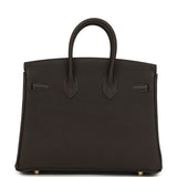 Hermes Birkin 25 Bai-Brun Togo Permabrass Hardware - Thumbnail View 4