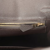 Hermes Birkin 25 Bai-Brun Togo Permabrass Hardware - Thumbnail View 9
