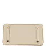 Hermes Birkin 25 Craie Togo Rose Gold Hardware - Thumbnail View 6