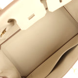 Hermes Birkin 25 Craie Togo Rose Gold Hardware - Thumbnail View 8