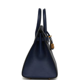 Hermes Special Order (HSS) Birkin Sellier 25 Bleu Saphir Epsom Gold Hardware - Thumbnail View 3