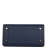 Hermes Special Order (HSS) Birkin Sellier 25 Bleu Saphir Epsom Gold Hardware - Thumbnail View 6