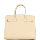 Pre-owned Hermes Birkin Sellier 30 Nata Epsom Gold Hardware - Thumbnail View 4