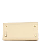 Pre-owned Hermes Birkin Sellier 30 Nata Epsom Gold Hardware - Thumbnail View 6