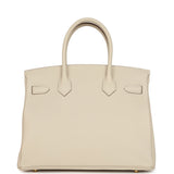 Hermes Birkin 30 Craie Togo Gold Hardware - Thumbnail View 4