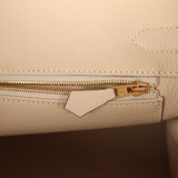 Hermes Birkin 30 Craie Togo Gold Hardware - Thumbnail View 9