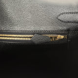 Pre-owned Hermes Birkin 30 Black Togo Gold Hardware - Thumbnail View 9