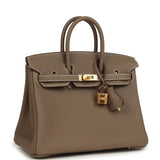Hermes Birkin 25 Etoupe Togo Gold Hardware - Thumbnail View 2