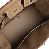 Hermes Birkin 25 Etoupe Togo Gold Hardware - Thumbnail View 8