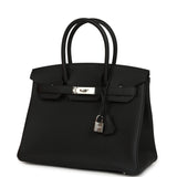Hermes Birkin 30 Black Togo Palladium Hardware - Thumbnail View 5