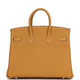 Hermes Birkin 25 Naturel Sable Togo Palladium Hardware - Thumbnail View 4