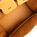 Hermes Birkin 25 Naturel Sable Togo Palladium Hardware - Thumbnail View 8