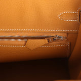 Hermes Birkin 25 Naturel Sable Togo Palladium Hardware - Thumbnail View 9
